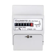 Счетчик энергии ПрофКиП ЦЭ6807Б1-А счетчик однофазный однотарифный