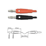 Вспомогательный элемент и аксессуар ПрофКиП PTL904-4 измерительные провода 4 мм Male-Male