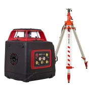 Нивелир Комплект: ротационный нивелир RGK SP-400 с калибровкой + элевационный штатив RGK SH-340