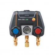 testo 550i — цифровой манометрический коллектор с 2-х ходовым блоком клапанов и Bluetooth, управляемый через приложение