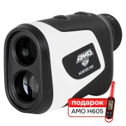 Лазерный дальномер Комплект Оптический дальномер AMO HUNTER 500 и термогигрометр AMO H605