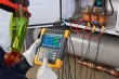 Fluke 438 II — анализатор качества электроэнергии и работы электродвигателей (с токовыми клещами)