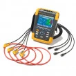 Fluke 438 II — анализатор качества электроэнергии и работы электродвигателей (с токовыми клещами)